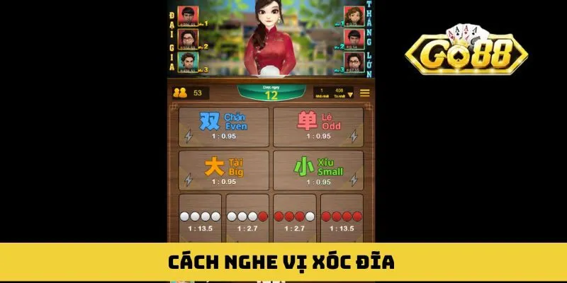 Cách nghe vị xóc đĩa