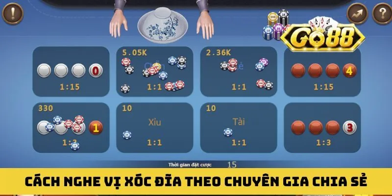 Cách nghe vị xóc đĩa với các mẹo theo chuyên gia chia sẻ