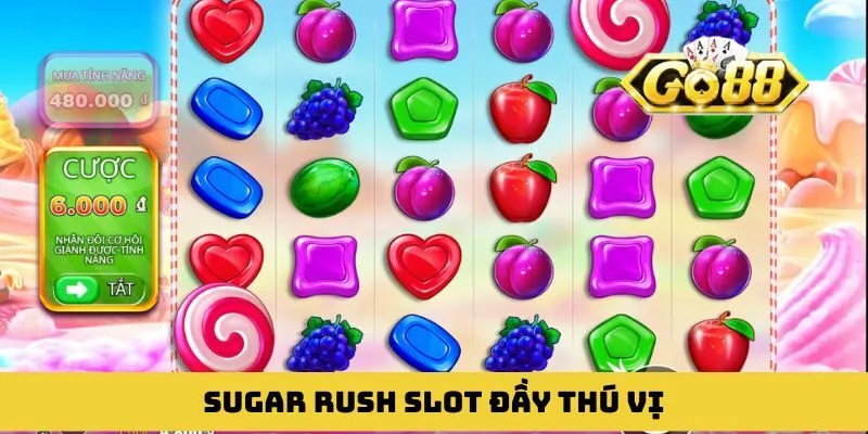 Sugar Rush slot là trò chơi đầy thú vị đang chờ