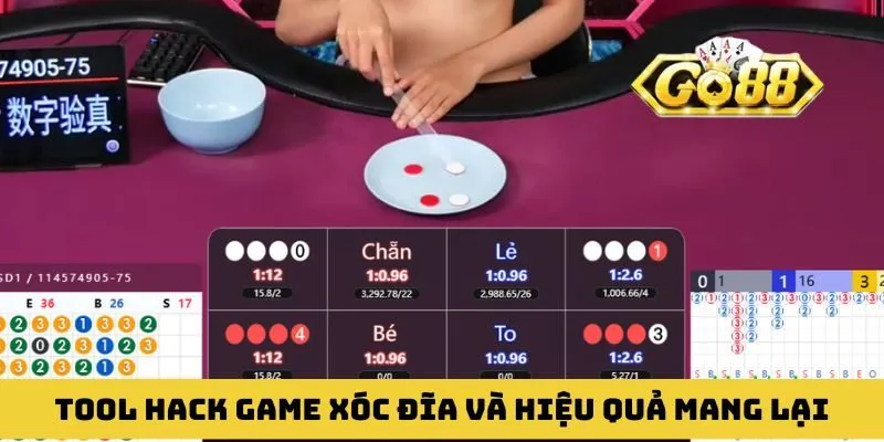 Tool hack game xóc đĩa và hiệu quả mà nó mang lại